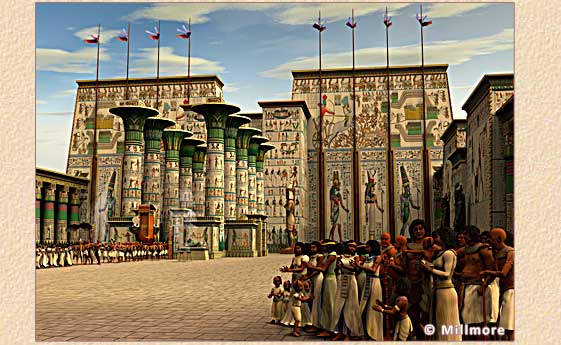 La restauration des privilèges du Culte d'Etat d'Amon (153 AUC) Pic08