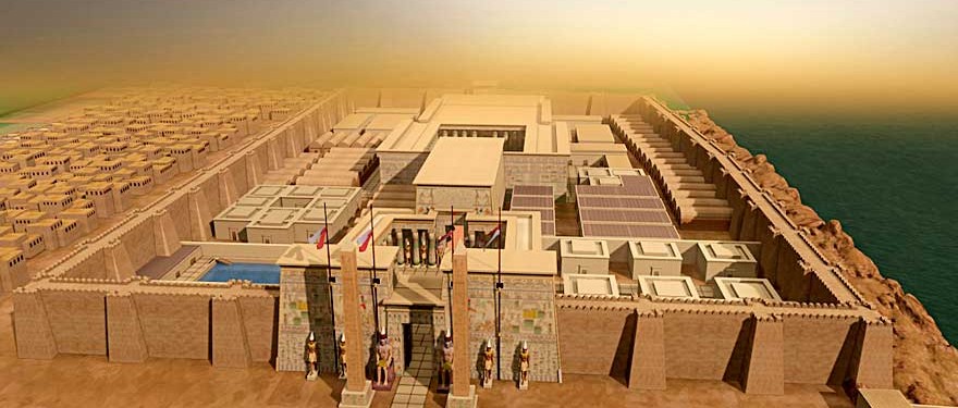 Luxor Temple Egypt 3d Reconstruction