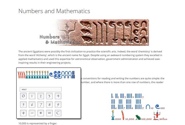 Egyptian Mathematics History