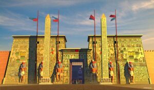 Luxor Temple Pylon Entrance