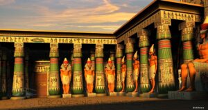 Luxor Temple Courtyard