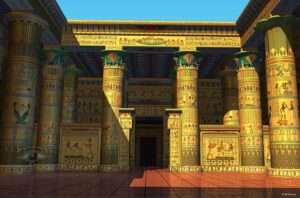 Temple of Isis at Philae View one